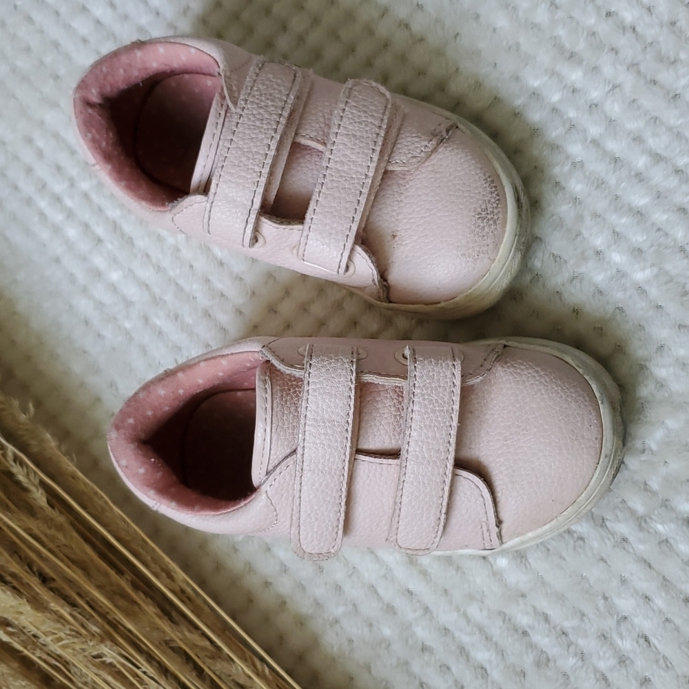 Cat & Jack Velcro Pink Sneakers